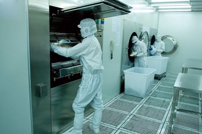 無塵服清洗車間